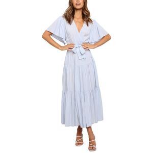 Vincent Womens  Midi Dress